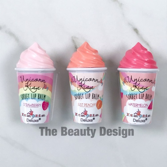Italia Deluxe Other - LAST Unicorn Sorbet Lip Balm Fruit Flavors A